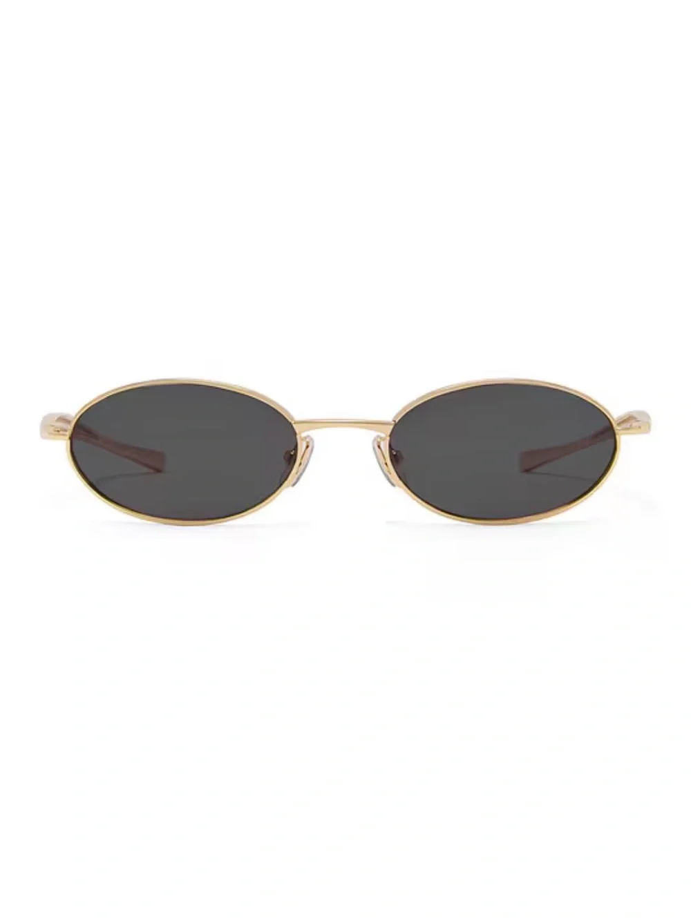 Banbe Revolve The Cruz Sunglasses in Gold & Smoke NWT (Case Flawed)
